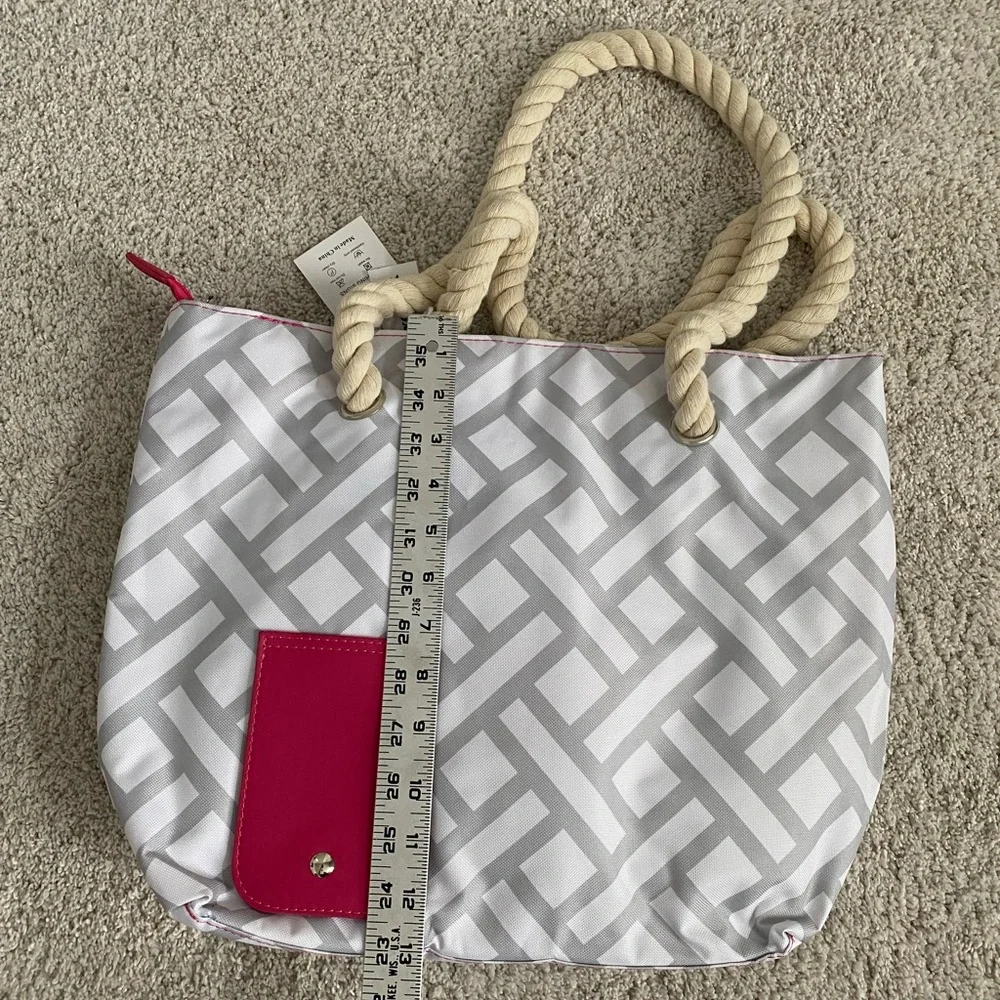 YOOMIK Beach Wine Tote Bag with 3x Wine Bladder Bag - Picture 10 of 10
